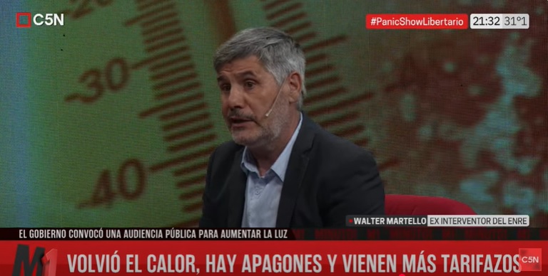 Reportaje sobre los tarifazos en C5N